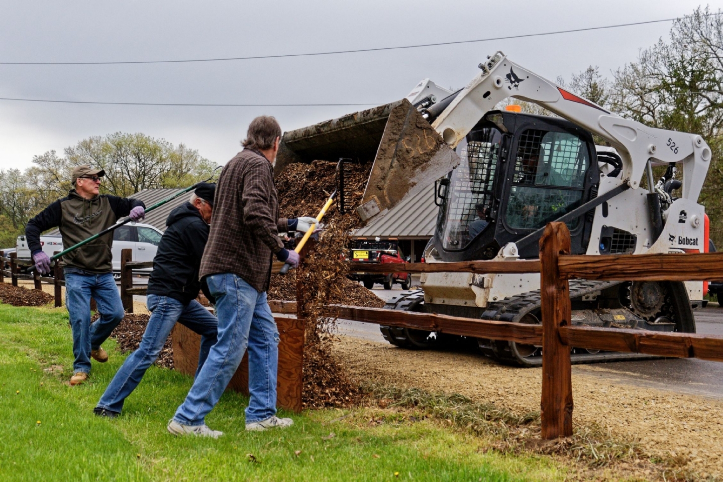 Precision Mulch Delivery.
Rock River Heritage Park (formerly Camp Indian Trails).